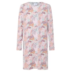 Outlet Flower Bed Night Dress Women Sleepwear