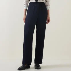 Clearance Fluid Relaxed Trousers Women Trousers & Shorts