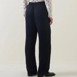 Clearance Fluid Relaxed Trousers Women Trousers & Shorts