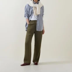 Fluid Relaxed Trousers Women Trousers & Shorts
