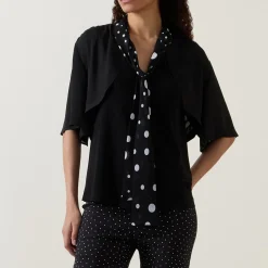 Online Flutter-Sleeve Bolero Women Coats & Jackets