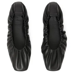Clearance Foldable Leather Ballerina Flats Women Flats
