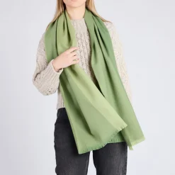 Outlet Four Block Extra Fine Giant Scarf Women Scarves