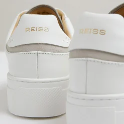 Discount Francesca Leather Low-Top Trainers Women Trainers