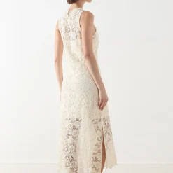 Hot Francis Embroidered Slip Dress Women Dresses
