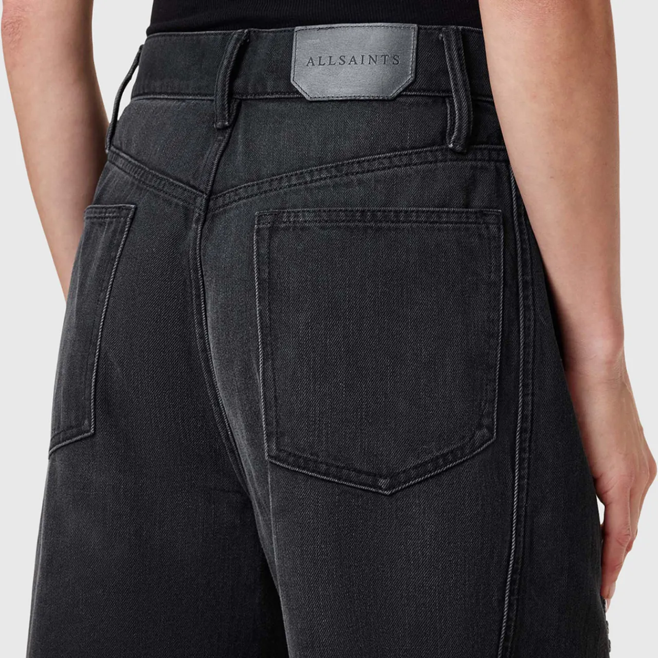 Outlet Frankie Studded Wide Leg Jeans Women Denim
