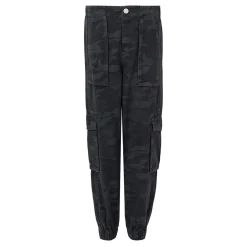 Outlet Freda Camouflage Denim Cargo Trousers Women Trousers & Shorts
