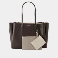 Clearance Freya Triple-Compartment Tote Women Tote Bags