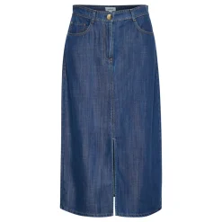 New Friday High-Rise Denim Skirt Women Skirts