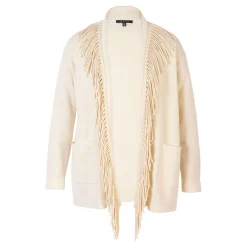 Hot Fringed Open-Front Cardigan Women Sweaters & Cardigans