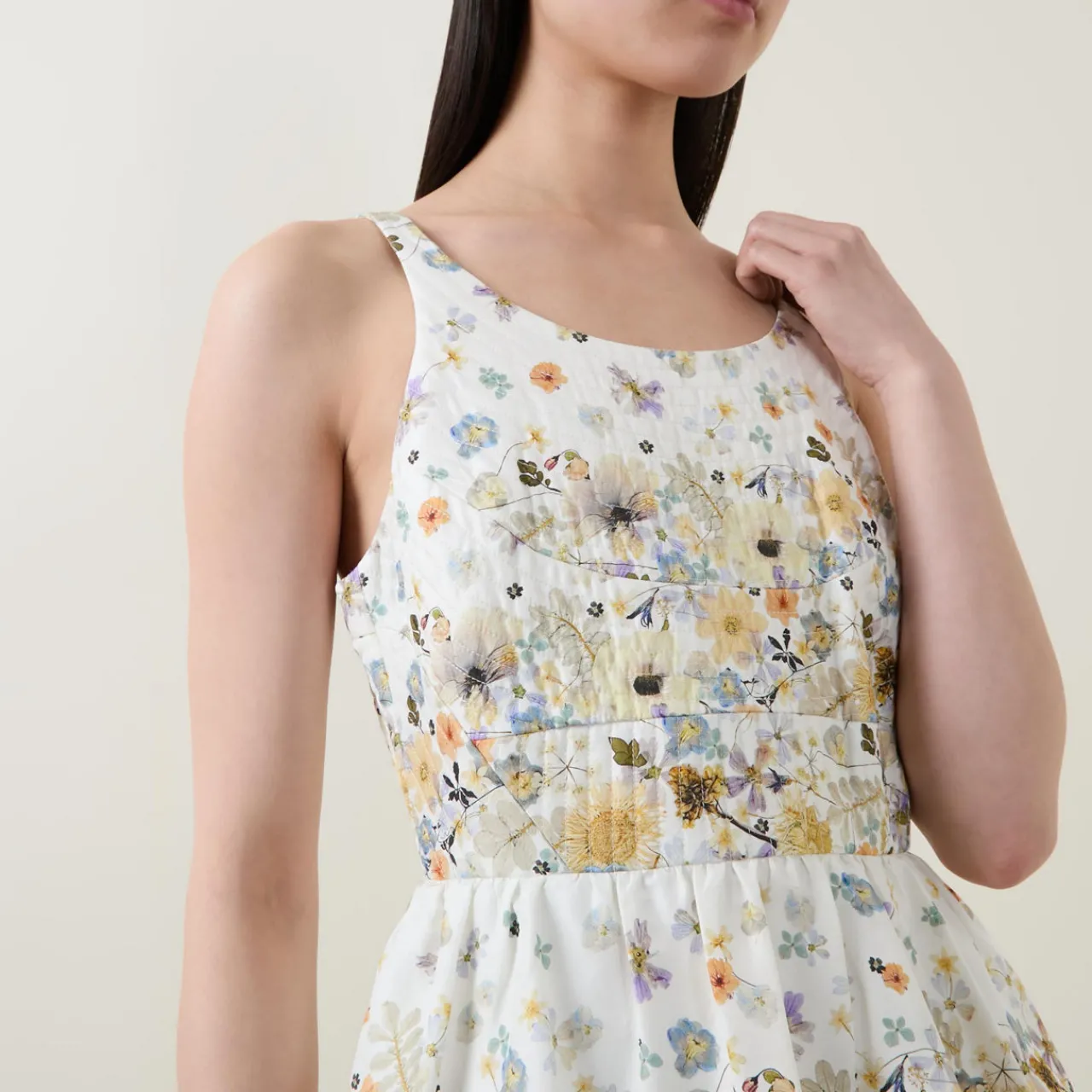Best Fruma Silk Floral Tiered Dress Women Dresses|Mother Of The Bride