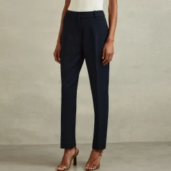 New Gabi Mid-Rise Straight Leg Trousers Women Trousers & Shorts