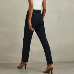 New Gabi Mid-Rise Straight Leg Trousers Women Trousers & Shorts