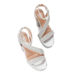 Discount Gala Platform Jewel-Embellished Sandals Women Heels