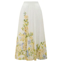 Discount Gardenia Printed Skirt Women Skirts