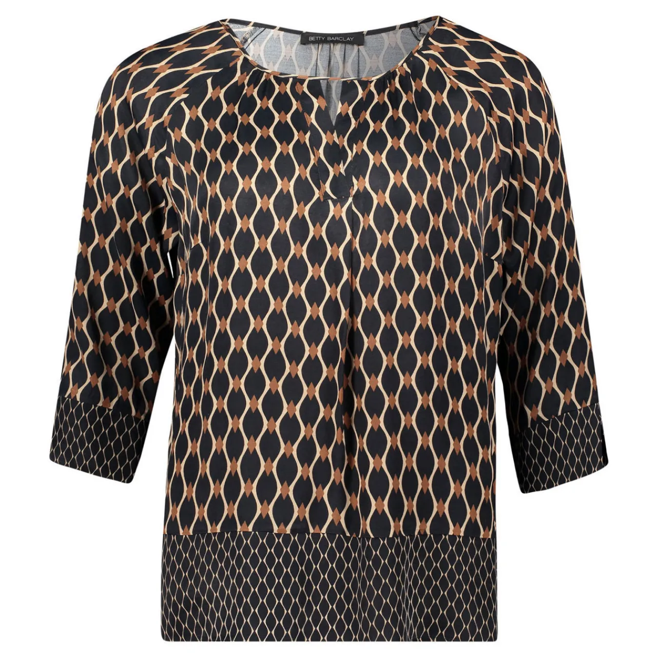 Clearance Geometric Blouse Women Tops