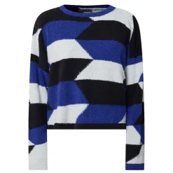 Geometric Knitted Sweater Women Sweaters & Cardigans