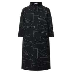 Online Geometric Print Dress Women Dresses