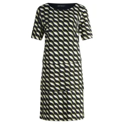 Geometric Tiered Dress Women Dresses