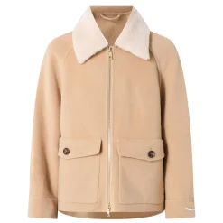 Outlet Gettone Double Pocket Short Jacket Women Coats & Jackets