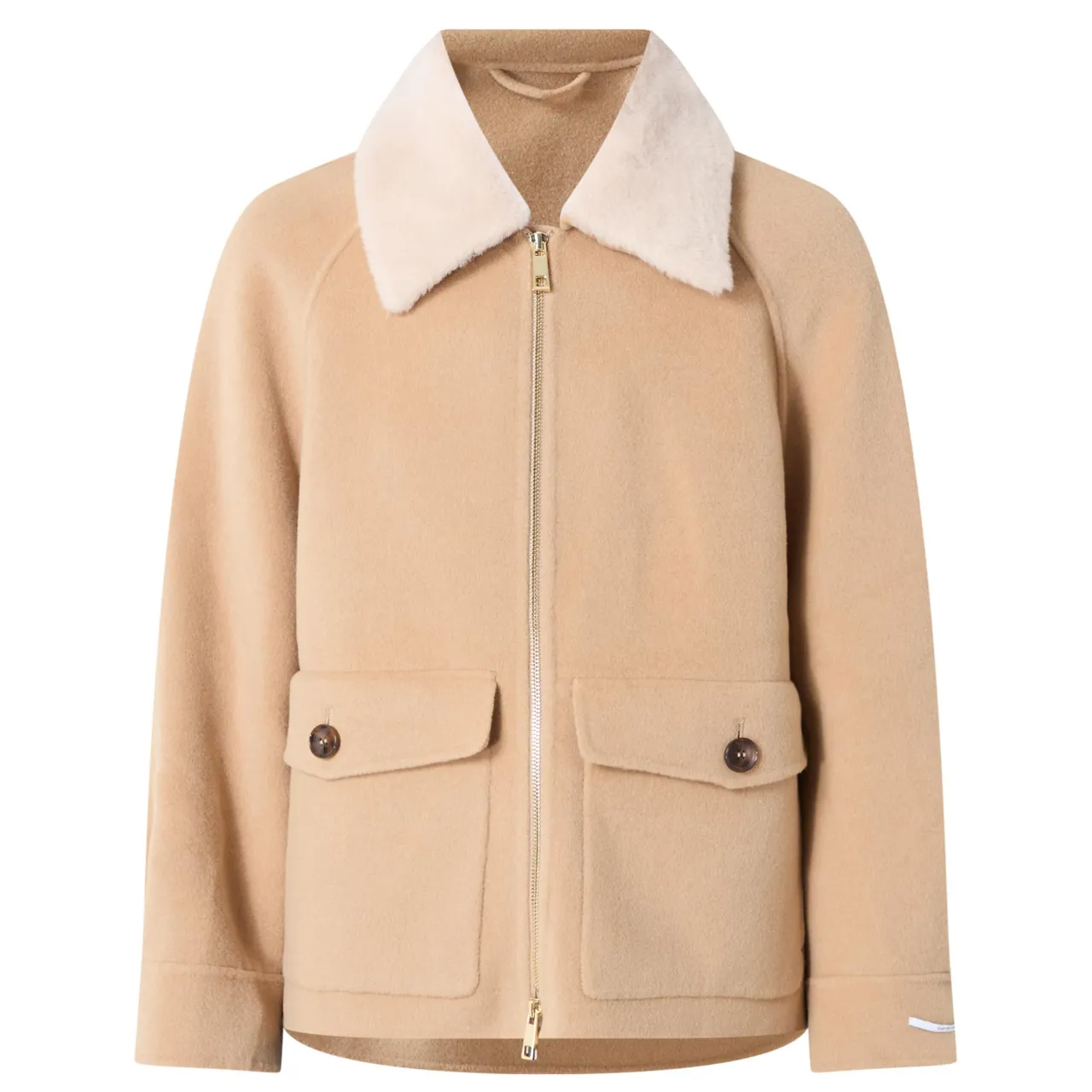 Outlet Gettone Double Pocket Short Jacket Women Coats & Jackets