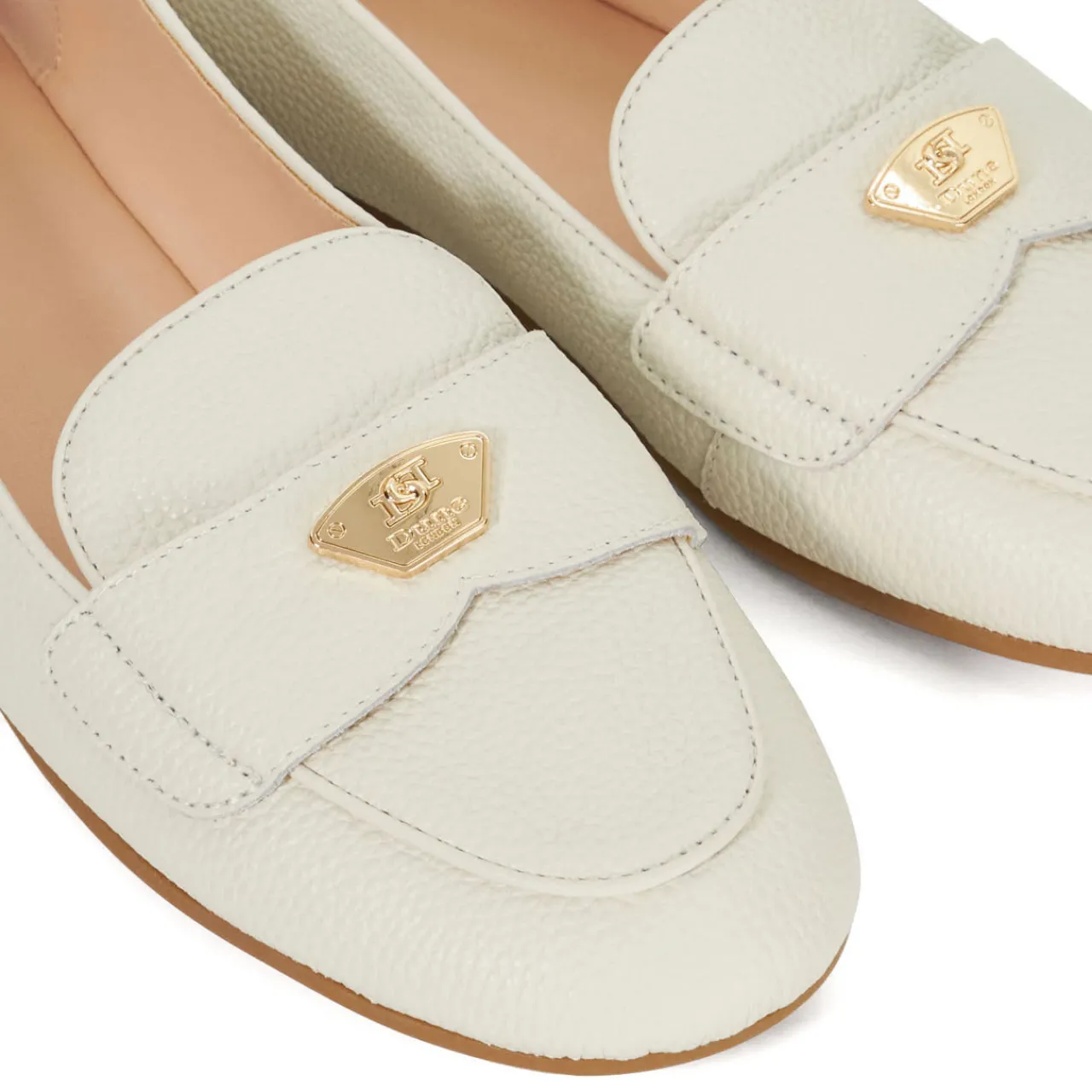 Clearance Gina Logo Moccasins Women Flats