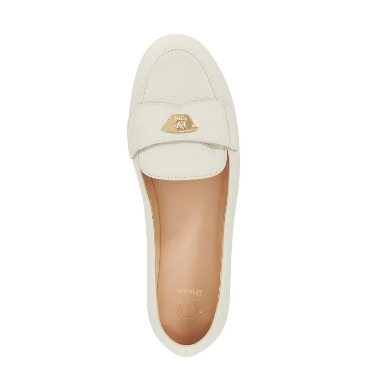Clearance Gina Logo Moccasins Women Flats