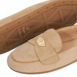 Hot Gina Logo Moccasins Women Flats