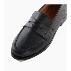 Hot Ginelli Leather Penny Loafers Women Loafers