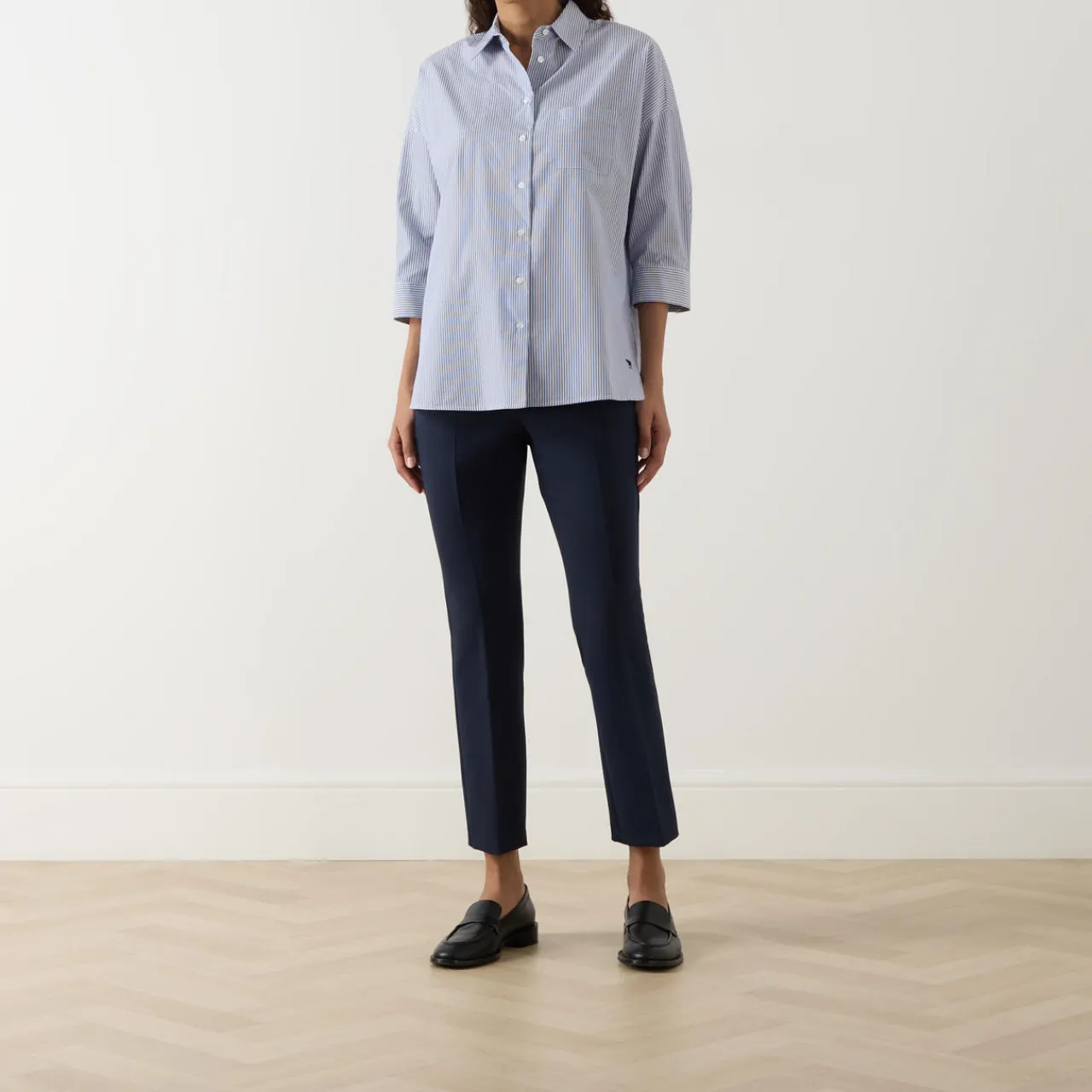 Hot Giralda Striped Shirt Women Tops