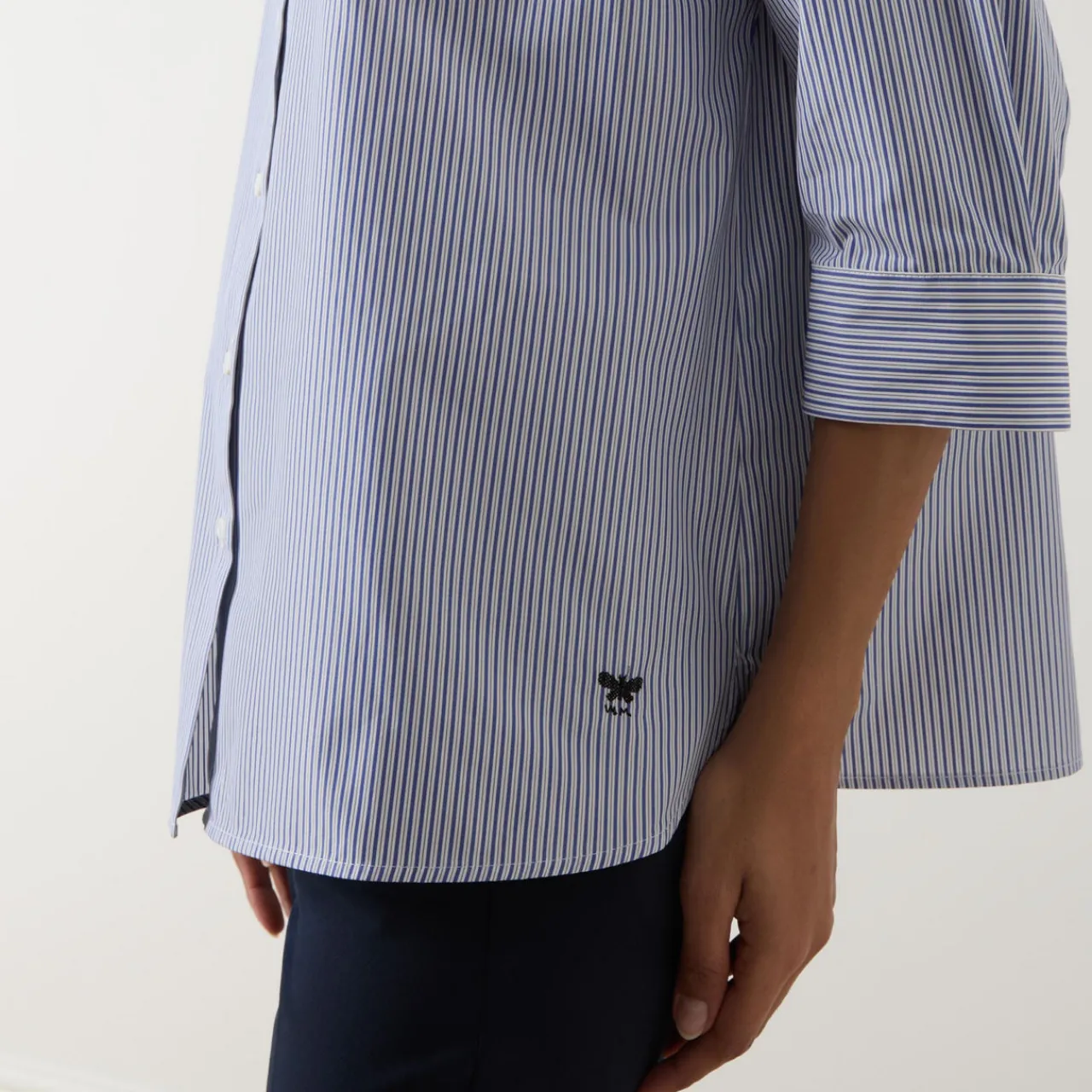 Hot Giralda Striped Shirt Women Tops