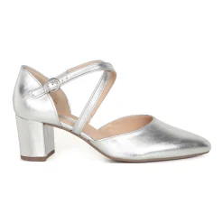 Discount Gisele Metallic Court Shoes Women Heels