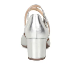 Discount Gisele Metallic Court Shoes Women Heels