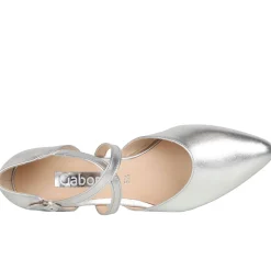 Discount Gisele Metallic Court Shoes Women Heels