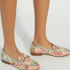 Outlet Glair Floral Snaffle Loafers Women Loafers