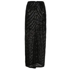 Glira Sequin Embellished Flared Skirt Women Skirts