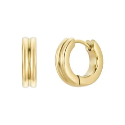 Sale Golden Barrel Huggie Earrings Women Earrings|Occasion Dressing