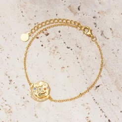 Sale Golden My Sun, Moon & Stars Bracelet Women Bracelets|Occasion Dressing