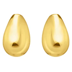 Clearance Gold-Plated Rounded Stud Earrings Women Earrings
