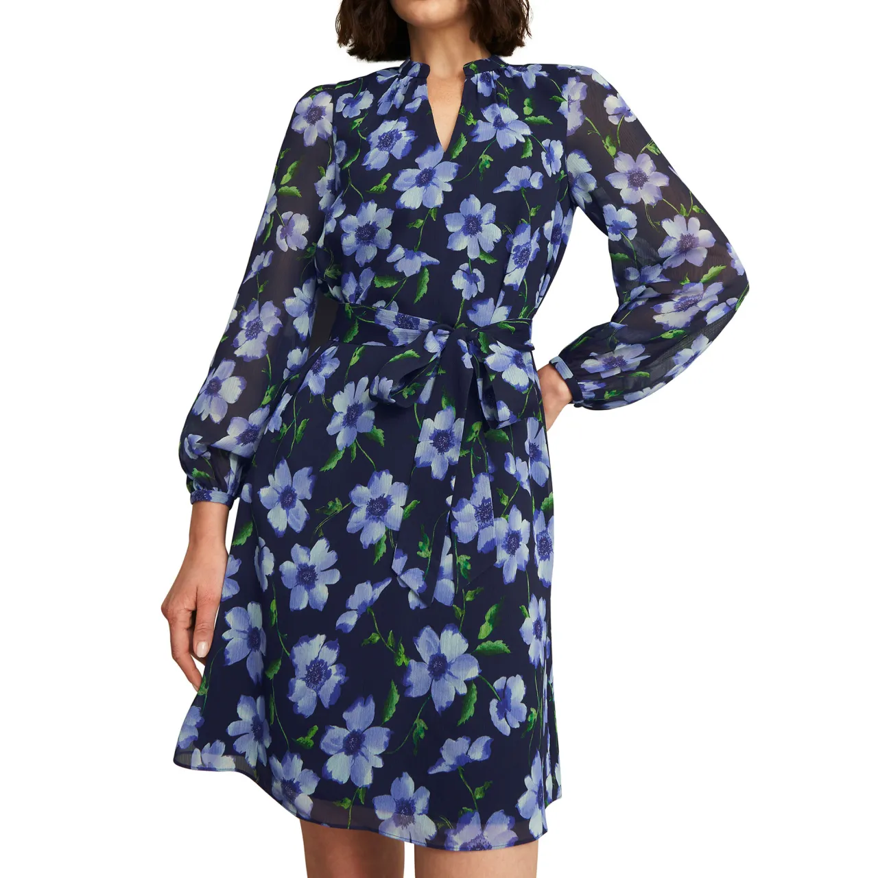 Sale Gracie Floral Flared Dress Women Dresses