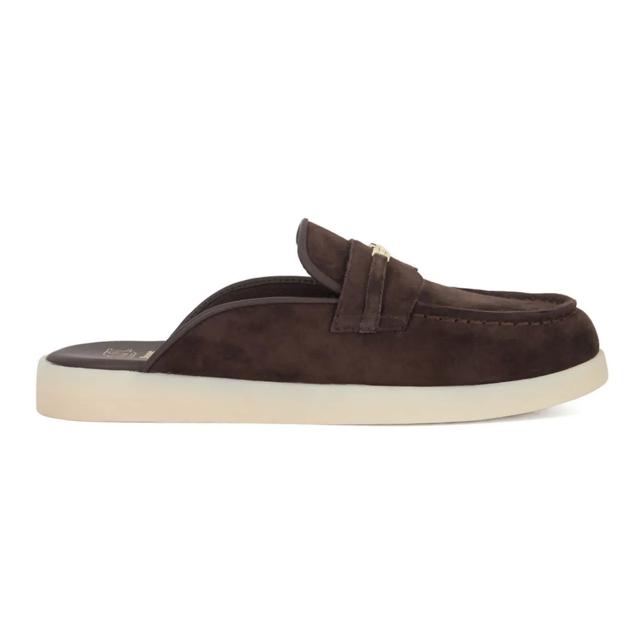 Clearance Gracious Backless Loafers Women Flats