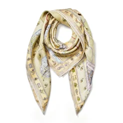 New Great British Season Silk Scarf Women Scarves