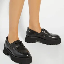 Hot Griffyn Chunky Boat Shoes Women Loafers