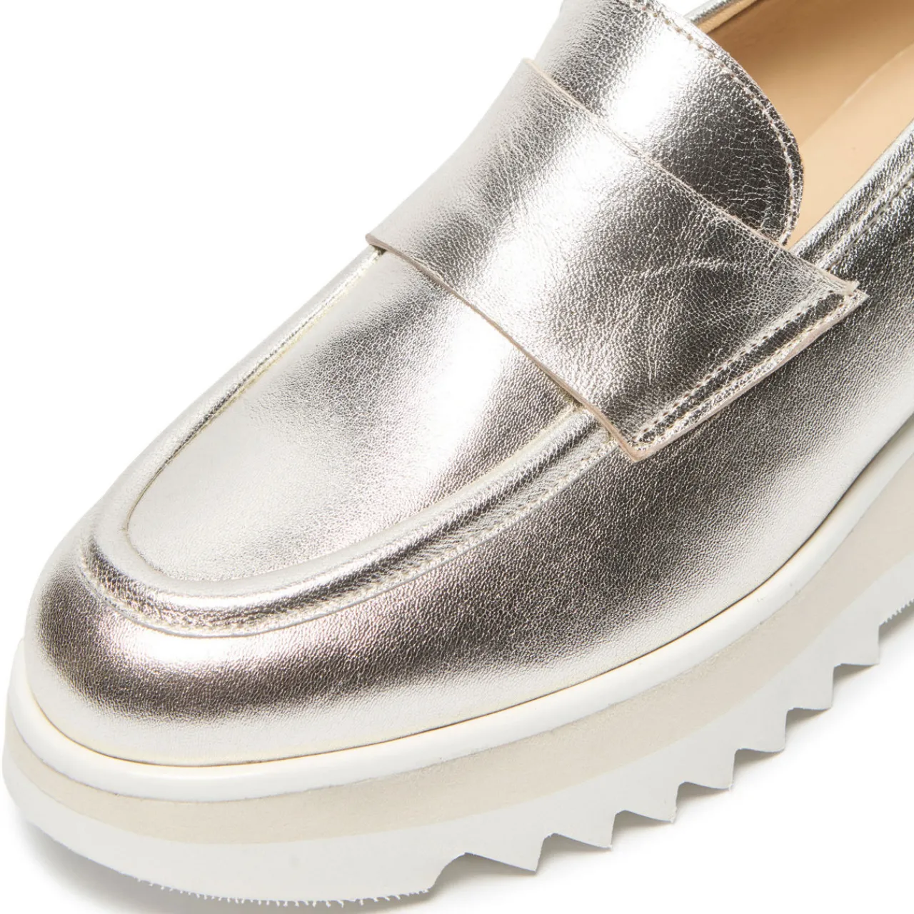 Grigio Platform Loafers Women Loafers