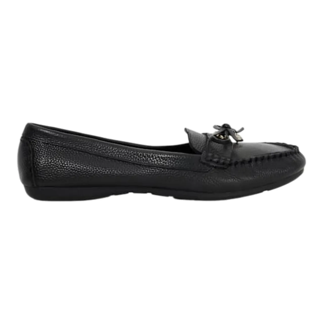 Clearance Grovers Wide-Fit Leather Moccasins Women Flats