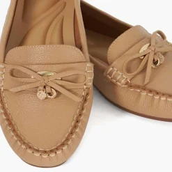 Sale Grovers Wide-Fit Leather Moccasins Women Flats