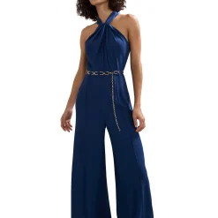 Discount Gwen Belted Wide Leg Jumpsuit Women Jumpsuits