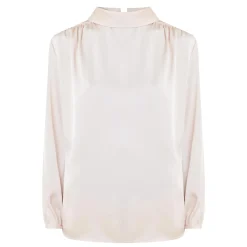 Best Gwyneth Blouson-Sleeve Blouse Women Tops