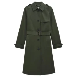 Hot Hallie Belted Trench Coat Women Coats & Jackets