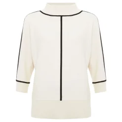 Hot Hallie Tipped Sweater Women Sweaters & Cardigans